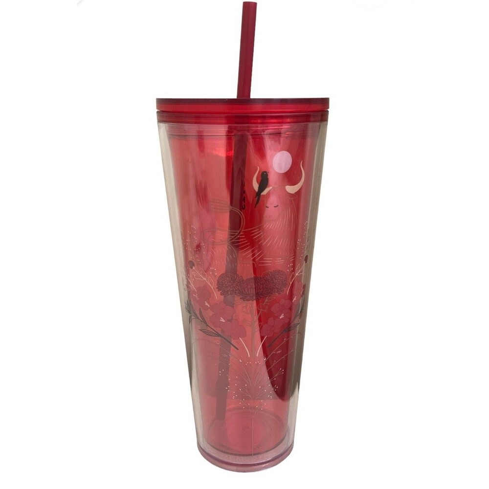 Starbucks Chinese New Year of Ox 2021 Tumbler with Straw New